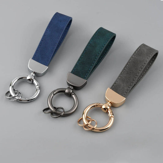 Customized Leather Engraved Keychain