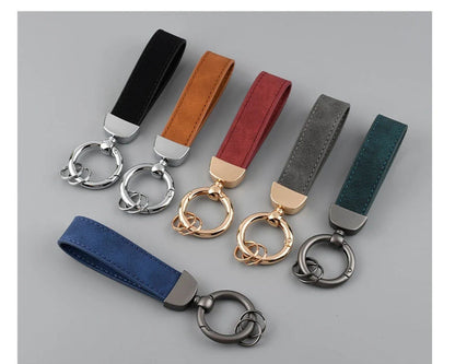 Customized Leather Engraved Keychain