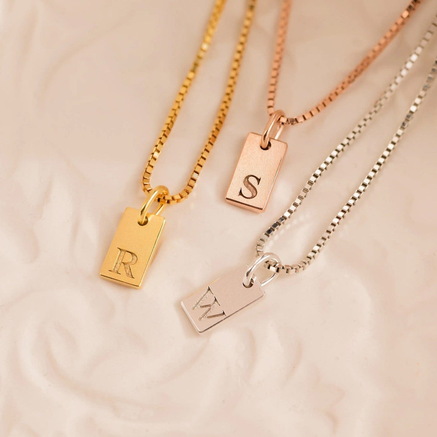 Personalized Initial Letter Necklace