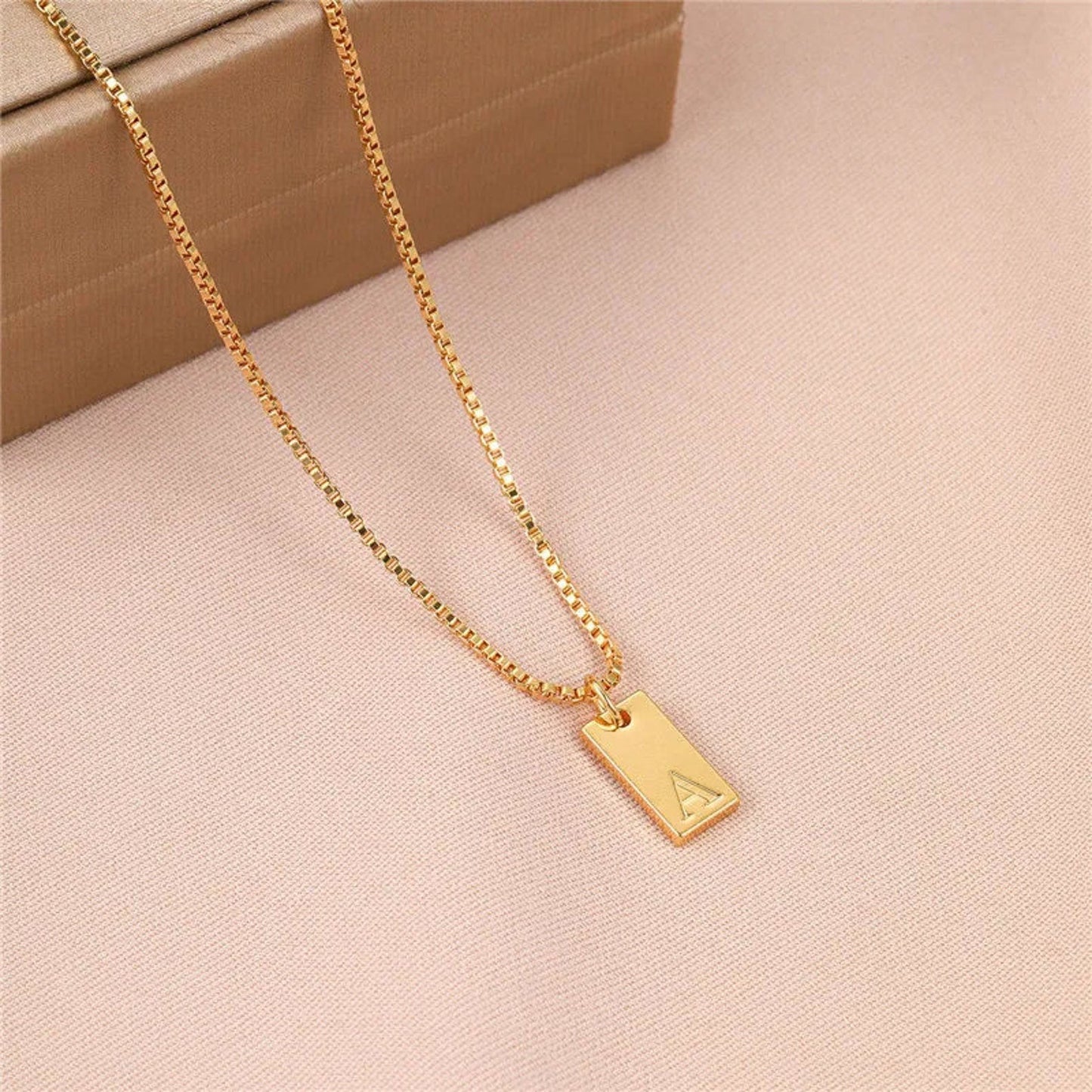 Personalized Initial Letter Necklace