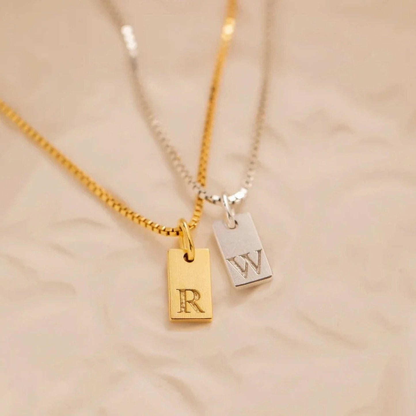 Personalized Initial Letter Necklace