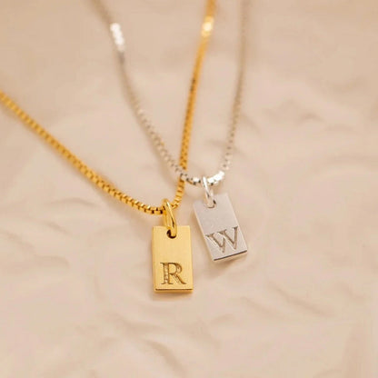 Personalized Initial Letter Necklace