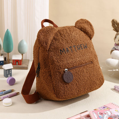 Personalized Teddy Bear Kids Backpack