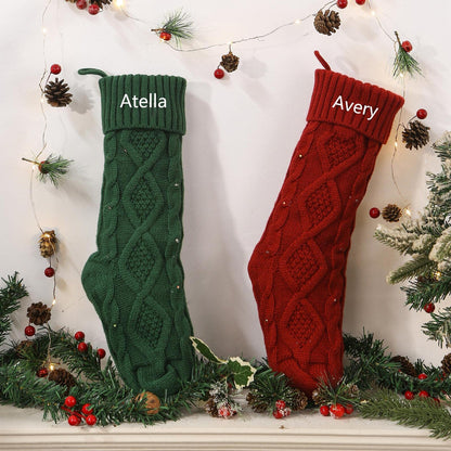 Personalized LED Christmas Stocking