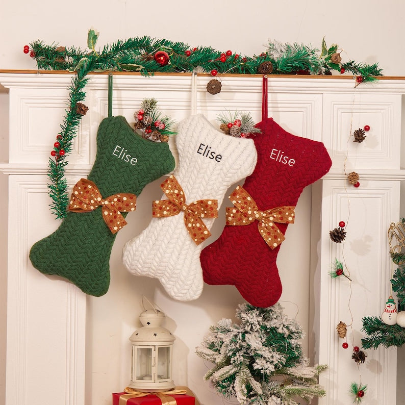 Personalized Embroidered Christmas Stocking