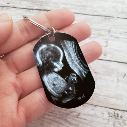 Personalized Baby Ultrasound Keychain