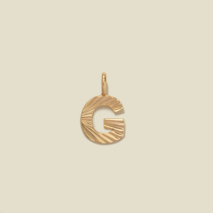 Personalized Initial G Charm