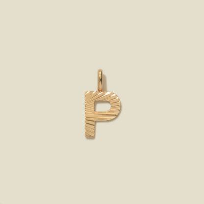 Personalized Initial P Charm