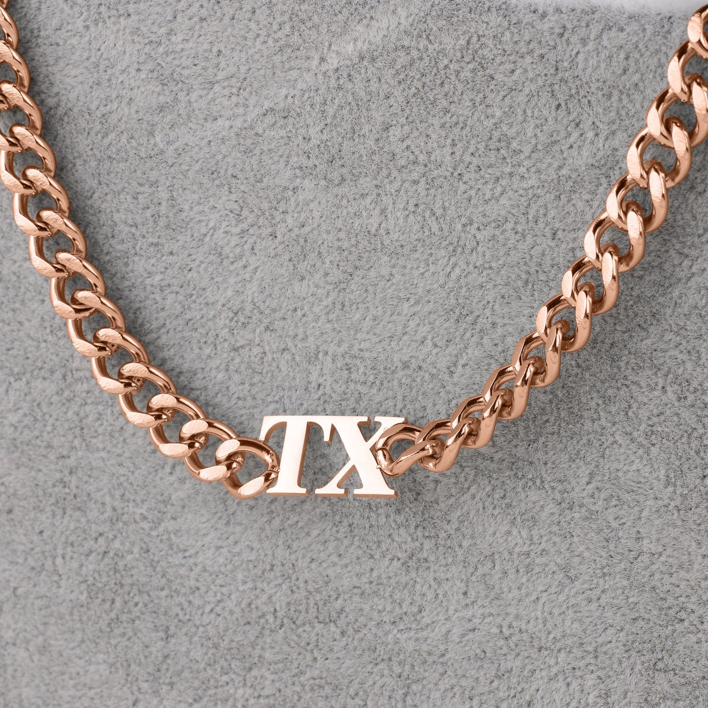 Personalized Initial Choker Necklace