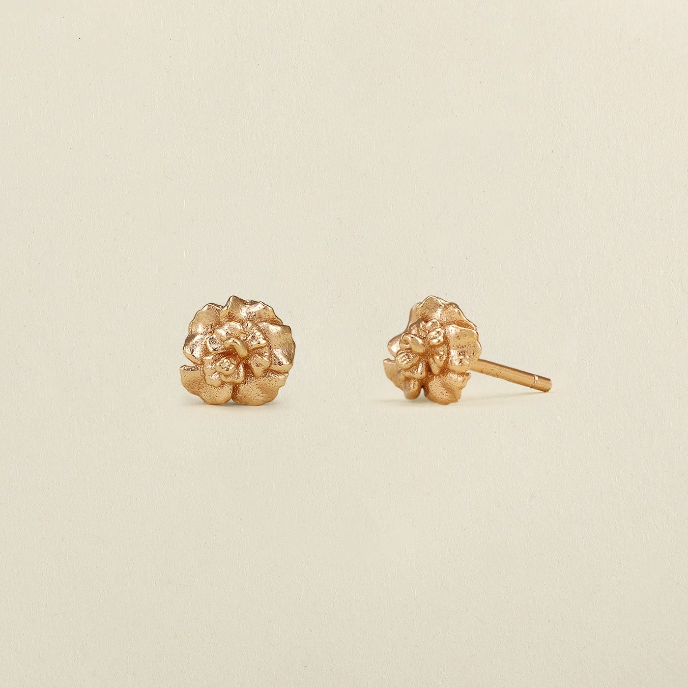 January Birth Flower Stud Earrings