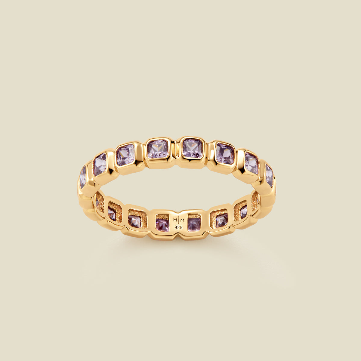 June Birthstone Eternity Ring