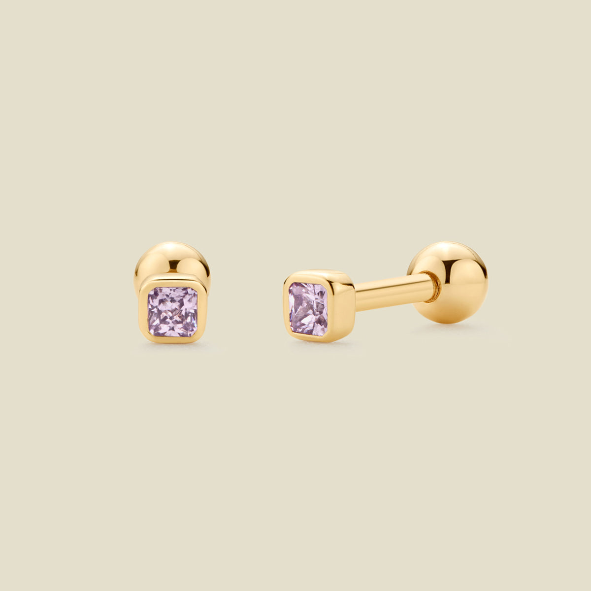 June Birthstone Earrings