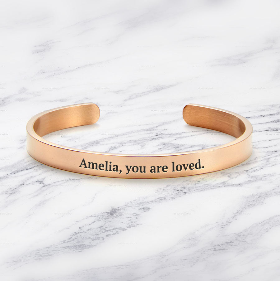 Personalized Cuff Bracelet