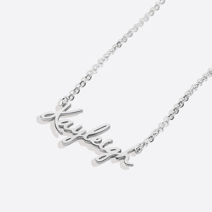 Personalized Fairy Name Necklace