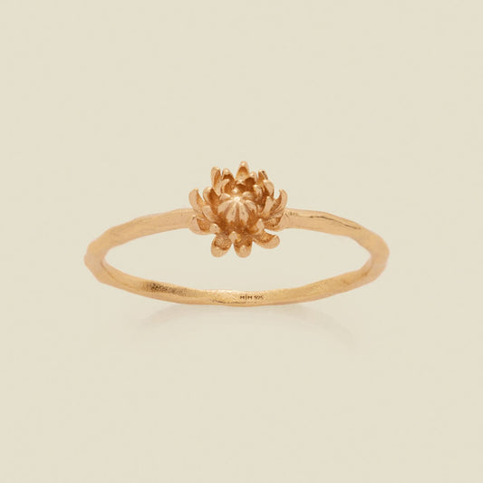 November Birth Flower Ring