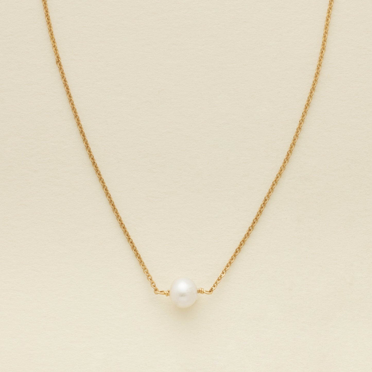 Personalized Pearl Choker Necklace