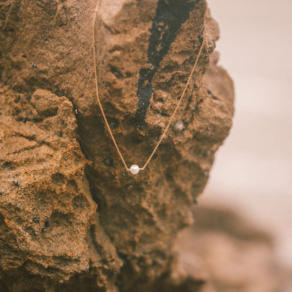 Personalized Pearl Choker Necklace