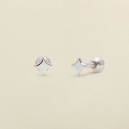 Personalized Star Stud Earrings