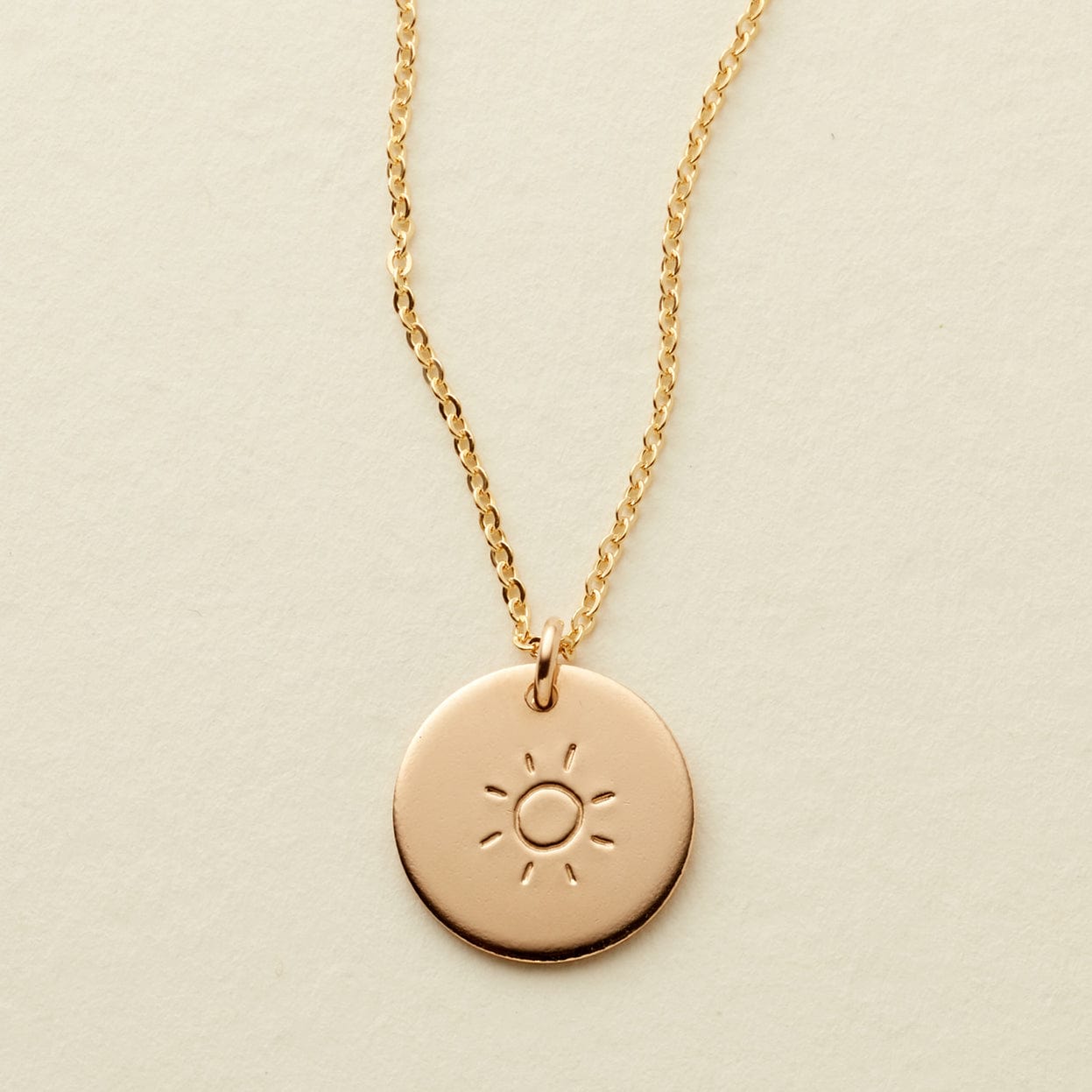 Personalized Disc Necklace